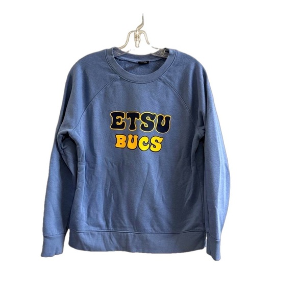 ETSU Bucs Athletic Works Crewneck long sleeve Sweatshirt. Size M (8-10) - Picture 1 of 6